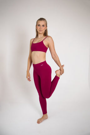 Calça Legging Basic Marsala